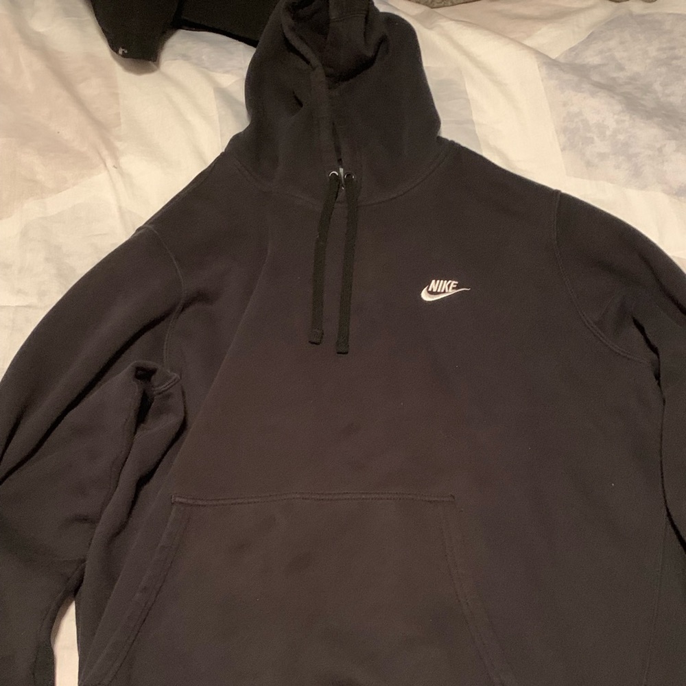 Black nike hoodie XL